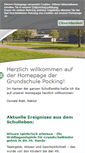 Mobile Screenshot of grundschulepocking.de